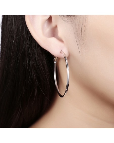Environmental Protection Circular Clip Earrings
